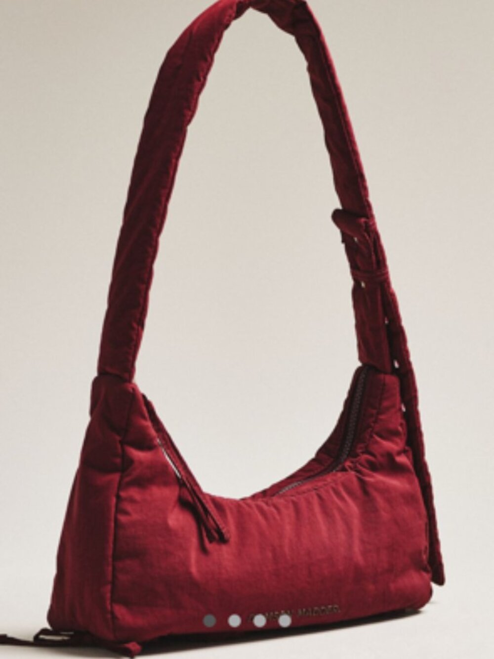 Damson Madder Puffy Saz Shoulder Bag